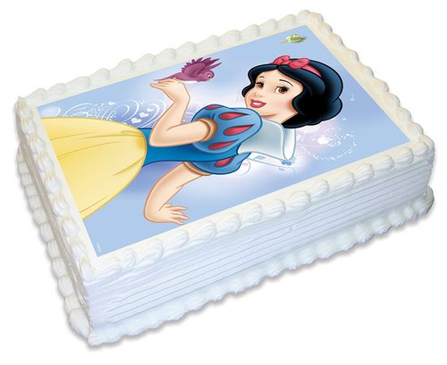 DISNEY PRINCESS - SNOW WHITE -  A4 EDIBLE ICING IMAGE - 29.7CM X 21CM (APPROX.)