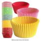 900 BAKING CUPS - ASSORTED COLOURS - 500 PIECE PACK