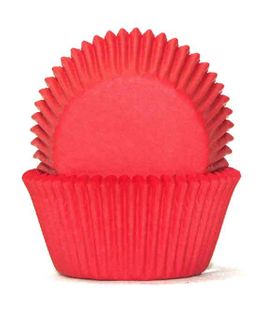 700 BAKING CUPS - RED - 100 PIECE PACK