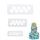 MOROCCAN PATTERN | IMPRESSION CUTTER SET | 3 PIECES