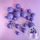 DARK PURPLE | DECO FOAM BALL TOPPER | 20 PC SET