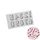 UNIVERSAL SERIF NUMBERS SILICONE MOULD