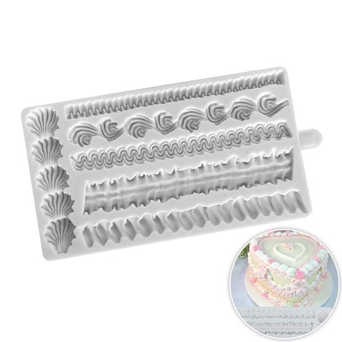 PIPED BOARDERS | SILICONE MOULD