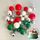 SILVER CHRISTMAS | DECO FOAM BALL TOPPER | 32 PC SET