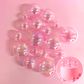 OPAQUE (NOT PINK) | DECO FOAM BALL TOPPER | 20 PC SET