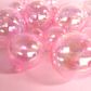 OPAQUE (NOT PINK) | DECO FOAM BALL TOPPER | 20 PC SET