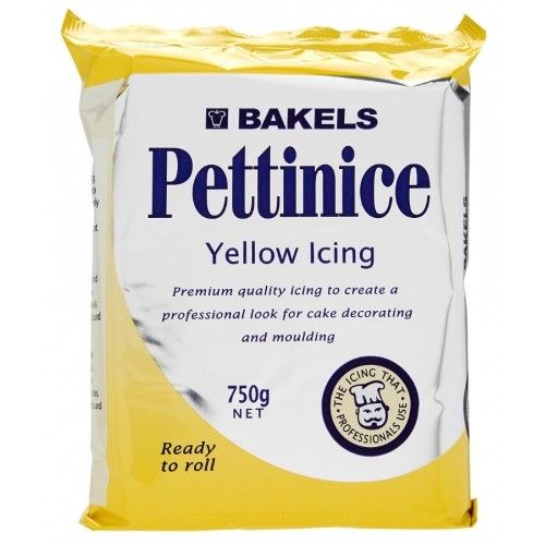 BAKELS YELLOW ICING 750G