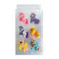 LITTLE PONY/PONIES | SUGAR DECORATIONS | 6 PIECE PACK - BB 12/25