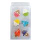 CUPCAKE & ICE CREAM | SUGAR DECORATIONS | 6 PIECE PACK - BB 30/12/25