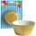 GOLD BAKING CUPS 4 3/4 INCH / 12CM (30)