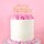 CAKE CRAFT | METAL TOPPER | HAPPY BIRTHDAY STYLE #1  | ROSE GOLD | 12CMx7CM