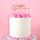 CAKE CRAFT | METAL TOPPER | HAPPY BIRTHDAY STYLE #2  | ROSE GOLD