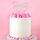 CAKE CRAFT | METAL TOPPER | TWENTY ONE | SILVER | 10CM