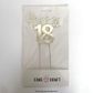 CAKE CRAFT | METAL TOPPER | HAPPY 18TH | SILVER | 12CM
