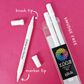 VIVID | EDIBLE MATTE MARKERS | WHITE | 3PK