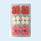 BUTTON ROSE | ASSORTED | 24 PIECE PACK
