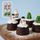 CHRISTMAS SET 3D FIGURES | SUGAR DECORATIONS | 6 PIECE PACK