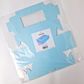 CAKE CRAFT | BLUE | 2 HOLE CUPCAKE BOX | RETAIL PACK