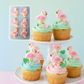 FLAMINGO | SUGAR DECORATIONS | 6 PIECE PACK