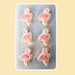 FLAMINGO | SUGAR DECORATIONS | 6 PIECE PACK