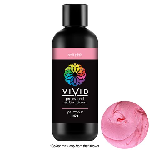 VIVID | SOFT PINK | GEL COLOUR | 160G - BB 15/01/26