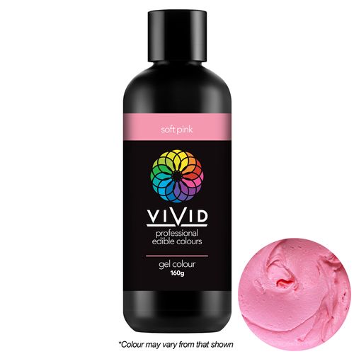VIVID | SOFT PINK | GEL COLOUR | 160G - BB 15/01/26