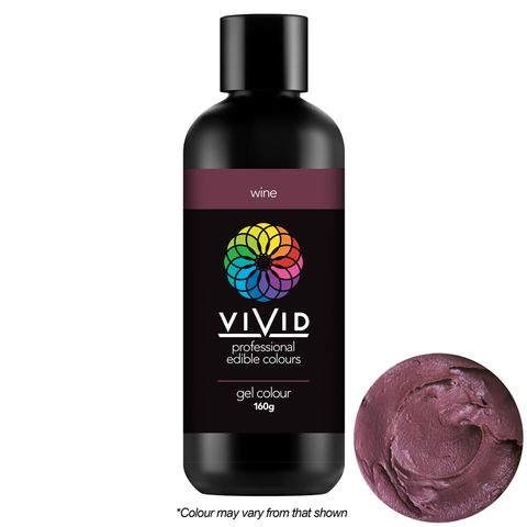 VIVID | WINE | GEL COLOUR | 160G - BB 15/01/26