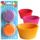 COLOURED BAKING CUPS 4 3/4 INCH / 12CM (60)