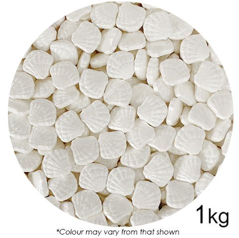 SPRINK'D | SHELLS | WHITE | 13MM | 1KG - BB 06/02/26