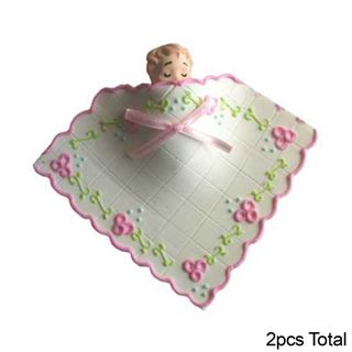 SUGAR BABY LARGE PINK | SUGAR DECORATIONS | BOX OF 2 - BB 12/25