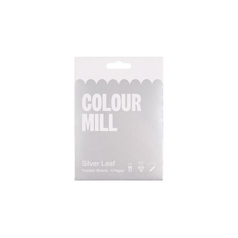 COLOUR MILL | SILVER LEAF | 5 SHEETS