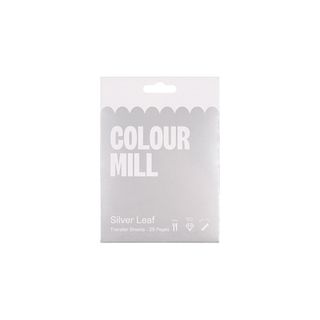 COLOUR MILL | SILVER LEAF | 25 SHEETS