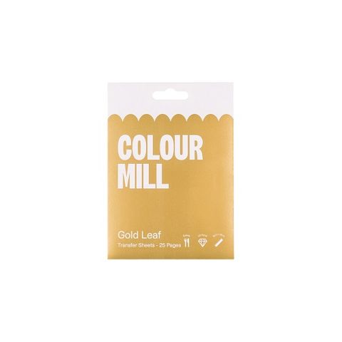 COLOUR MILL | GOLD LEAF | 25 SHEETS