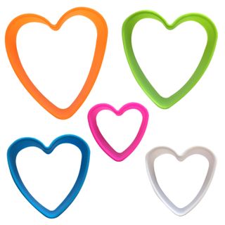 HEART COOKIE CUTTER SET OF 5