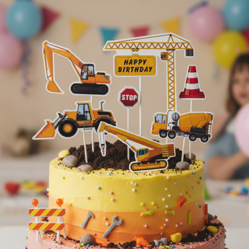 WISH | CONSTRUCTION | TOPPER SET | 9 PC