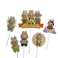 WISH | LABUBU | TOPPER SET | 6 PC