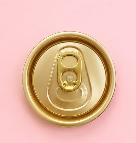 CAN CRAFT | GOLD RING PULL ALUMINIUM DRINK LIDS | 100 PC