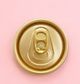 CAN CRAFT | GOLD RING PULL ALUMINIUM DRINK LIDS | 100 PC
