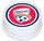 A-LEAGUE ADELAIDE UNITED FC ROUND EDIBLE ICING IMAGE - 6.3 INCH / 16CM