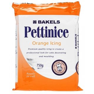 BAKELS | ORANGE ICING | 750G - BB 24/12/26