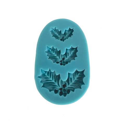 ASSORTED HOLLY SILICONE MOULD