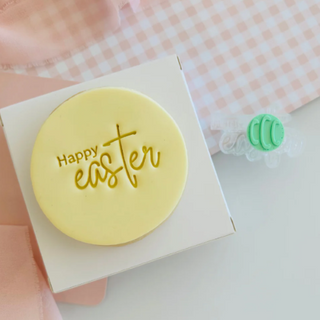 HAPPY EASTER TEXT STAMP | CCC