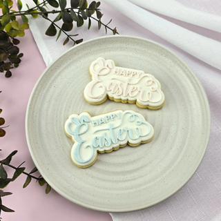 HAPPY EASTER CUTTER & DEBOSSER SET | CCC