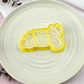 HAPPY EASTER CUTTER & DEBOSSER SET | CCC