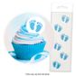 CAKE CRAFT | BLUE BABY FEET | WAFER TOPPERS | PACKET OF 24 - BB 06/25