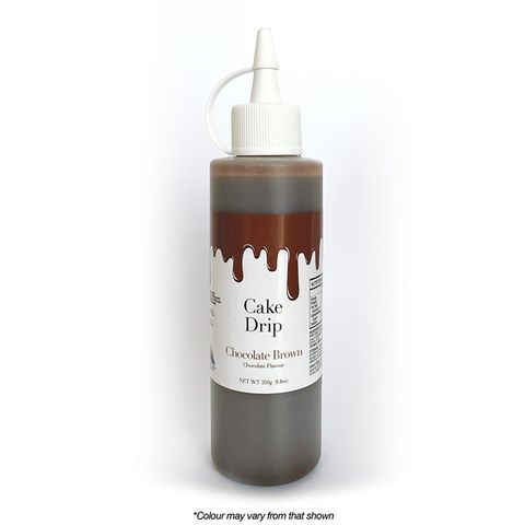 CAKE CRAFT | CAKE DRIP | CHOCOLATE BROWN | 250G - BB 06/11/25