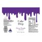 CAKE CRAFT | CAKE DRIP | DEEP PURPLE | 250G - BB 24/01/25