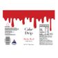 CAKE CRAFT | CAKE DRIP | RUBY RED | 250G - BB 11/10/24