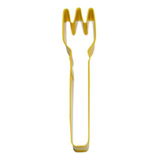 FORK | COOKIE CUTTER | YELLOW