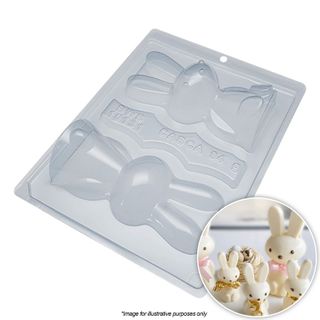 BWB | MEDIUM EASTER BUNNIES MOULD | 3 PIECE